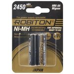 Фото 2/2 ROBITON JAPAN HR-3UTGX 2450мАч BL2, Аккумулятор