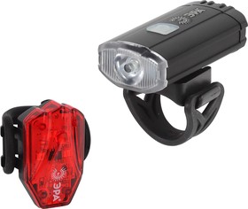 Фото 1/8 Велосипедный фонарь светодиодный ЭРА VA-801 2 в 1 аккумуляторный, передний, CREE XPG + подсветка SMD, micro USB, 800mA/ч Б0039624