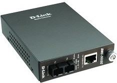 D-Link DMC-515SC/D7A(E) Медиаконвертер с 1 портом 10/100Base-TX и 1 портом 100Base-FX с разъемом SC для одномодового оптического кабеля (до