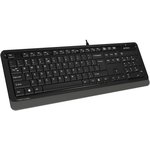 Клавиатура + мышь A4Tech Fstyler F1010 клав:черный/серый мышь:черный/серый USB ...