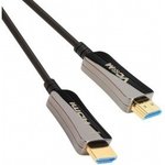 VCOM D3742A-30M Активный оптический кабель HDMI 19M/M,ver. 2.0, 4K@60 Hz 30m VCOM  D3742A-30M  [04895182204560]