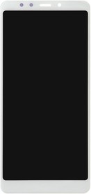 Фото 1/5 Дисплей для Xiaomi Redmi 5 с тачскрином (белый)