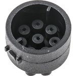 12734/1, Male Connector Insert 8 Way for use with Mini Buccaneer Connector