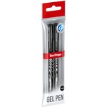 Гелевая ручка G-Line черная, 0.5 мм, игольчатый стержень, 2 шт CGp_50115_2