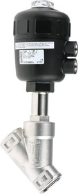 Фото 1/4 178857, Angle type Pneumatic Actuated Valve, G 1in, 16 bar