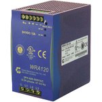 WRA120-12, WRA 120 Switched Mode DIN Rail Power Supply, 400V ac ac Input ...
