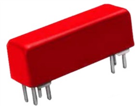 2900-0078, Reed relay - Very small footprint (0.20 in2) - High reliability - High speed switching - Hermetically sealed cont ...