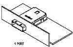 74548-0211, Connector Accessories Frame Tray