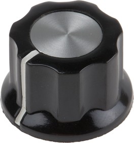 Фото 1/8 PKES60B1/4, Rotary Switch Knob for use with 6.35 mm Shafts