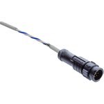 AD-02BMMM-QL8P01, Sensor Cables / Actuator Cables XLOK, A-5A, 02P, CABLE W/O SR