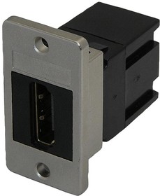 KCHDBKPM, HDMI Panel Mount Coupler, HDMI Socket - HDMI Socket