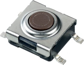 PHAP5-31VA2N3S2W4, Brown Tact Switch, SPST 50mA 3.1mm Surface Mount