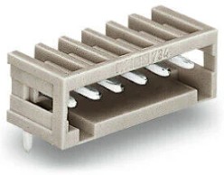 Фото 1/4 733-366, Box Header Solderpin 90° 160V 6-Pole