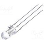 OSRBMC5B31A-12V, LED; 5mm; red/blue; 30°; Front: convex; 12?15V; Pitch: 2.54mm; round