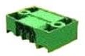 VC0401500000G, Pluggable Terminal Blocks VC-7.62-4P Green (RAL6018/T)ROHS Right angle ; Contact with bright Tin plated PBT @ MARK with flang