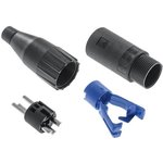 AC3MCPJ, XLR Connectors 3 Pole XLR Male Cable Conn Thermoplastic Shell Contacts ...