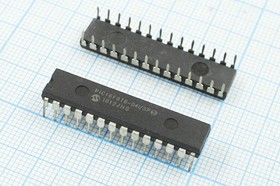 Микросхема PIC16F876-20I/SO-, корпус DIP-28-300, контрол;