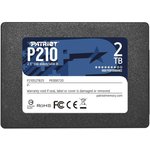 SSD 2.5" Patriot 2.0Tb P210  P210S2TB25  (SATA3, up to 520/430Mbs, 960TBW, 7mm)