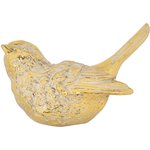 Мебельная ручка фурнитура Птичка Терра левая кремового цвета 90046/кремовый