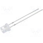 OSW5DK57E1A, LED; 5mm; white cold; 2180?3000mcd; 140°; Front: flat; 2.9?3.6V