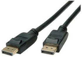 11.04.5982, Video Cable, TPE, DisplayPort Plug - DisplayPort Plug, 4096 x 2560, 2m