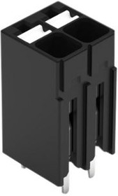 Фото 1/2 2086-1102, Wire-To-Board Terminal Block, THT, 3.5mm Pitch, Straight, Push-In, 2 Poles