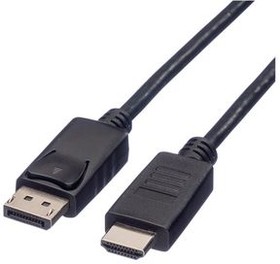 11.04.5779, Video Cable, DisplayPort Plug - HDMI Plug, 1920 x 1200, 1.5m