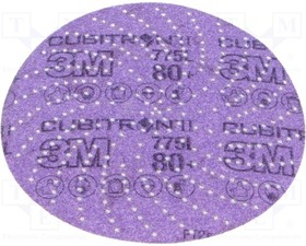 775L P80 150MM CUBITRON II, Wheel; 150mm; Granularity: 80; with holes; CUBITRON II