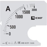 EKF PROxima Шкала сменная для A721 1500/5А-1,5.