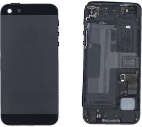 Задняя крышка для iPhone 5 черная