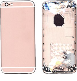 Задняя крышка для iPhone 6S (4.7) розовая