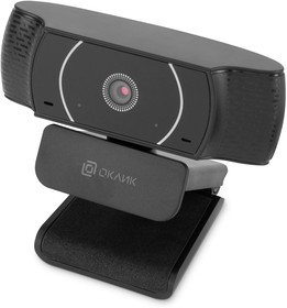Фото 1/10 Камера Web Оклик OK-C016HD черный 1Mpix (1280x720) USB2.0 с микрофоном