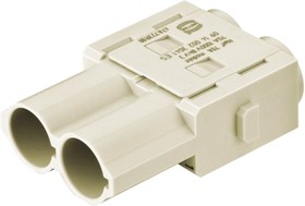 Фото 1/3 09140023041, Heavy Duty Power Connector Module, 70A, Male, Han-Modular Series, 2 Contacts