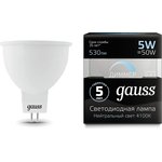 Лампа LED MR16 GU5.3-dim 5W 4100K диммируемая SQ 101505205-D