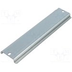 NS-35-144/2, DIN rail; steel; W: 35mm; H: 7.5mm; L: 144mm; for enclosures