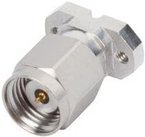 Фото 1/2 SF1611-60021, RF Connectors / Coaxial Connectors 2.4mm M Solderless Mnt Connector,2 Hole