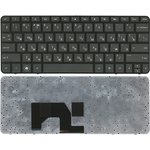 Клавиатура для ноутбука HP Mini 210-1000 черная с рамкой