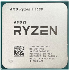 Фото 1/7 CPU AMD Ryzen 5 5600 OEM (100-000000927) { 3,50GHz, Turbo 4,40GHz, Without Graphics AM4}