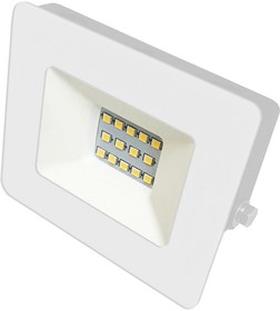 Ultraflash LFL-1001 C01 белый (LED SMD прожектор, 10 Вт, 230В, 6500К)