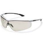 9193064, Sportstyle Anti-Mist Safety Glasses, Brown PC Lens, Vented