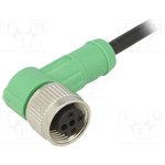 SAC-3P- 1,5-PVC/M12FR, Соединительный кабель, M12, PIN ...