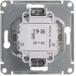 Кнопка нажимная 1-кл. СП Glossa 10А IP20 (сх. 1) 10AX механизм бел. SE GSL000115