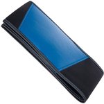 Чехол на руль неопрен с перф. вставками Black+Blue R99306A