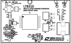 DC1963A, Power Management IC Development Tools 100VIN Forward Converter Controller