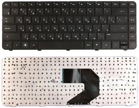 Фото 1/2 Клавиатура для ноутбука HP Pavilion G4 G4-1000 G6 G6-1000 CQ43 CQ57 CQ58 430 630 635 черная