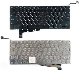 Клавиатура для ноутбука MacBook A1286 без SD плоский ENTER