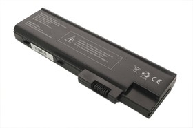 Аккумуляторная батарея для ноутбука Acer Travelmate 2300 14.8V 5200mAh OEM черная