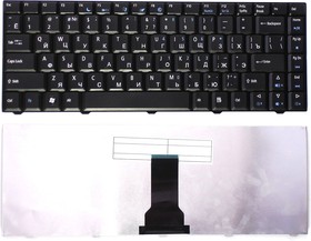 Фото 1/3 Клавиатура для ноутбука Acer eMachines D520 D720 черная