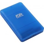 AgeStar 3UBCP3 (BLUE) USB 3.0 Внешний корпус 2.5" SATAIII HDD/SSD USB 3.0 ...