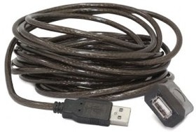 Фото 1/2 Cablexpert Кабель удлинитель USB 2.0 активный , AM/AF, 15м (UAE-01-15M)
